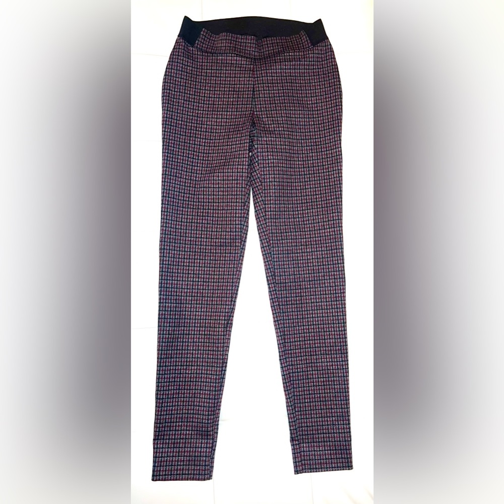 ⭐️ TALBOTS ⭐️VINTAGE PLAID LEGGINGS SIZE: XSMALL